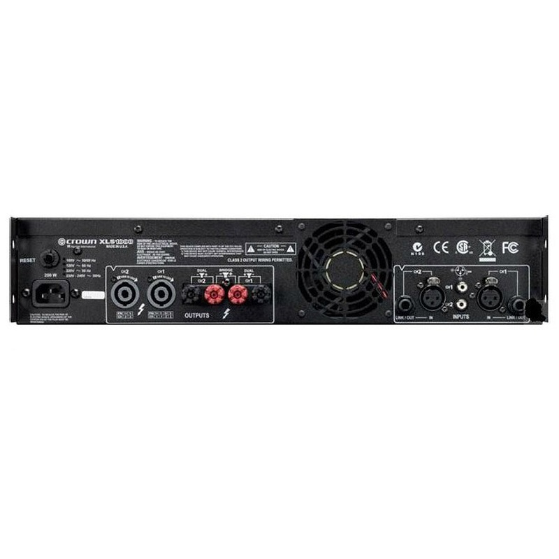 CROWN AMPLIFICADOR PROFESIONAL 2100W A 2 OHM