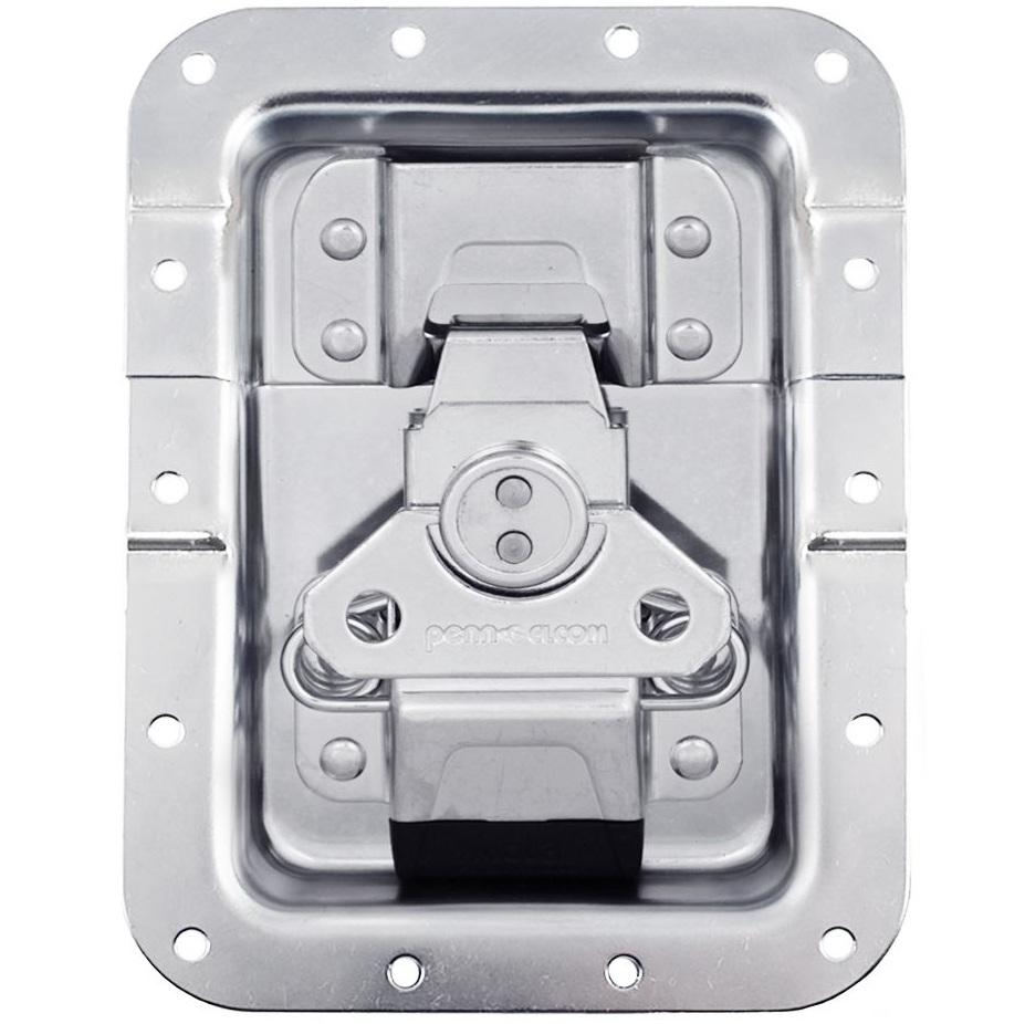 new PENN ELCOM L944/527MOL3CH CERRADURA DE RACK CIERRE MARIPOSA EMPOTRABLE LARGA GRANDE
